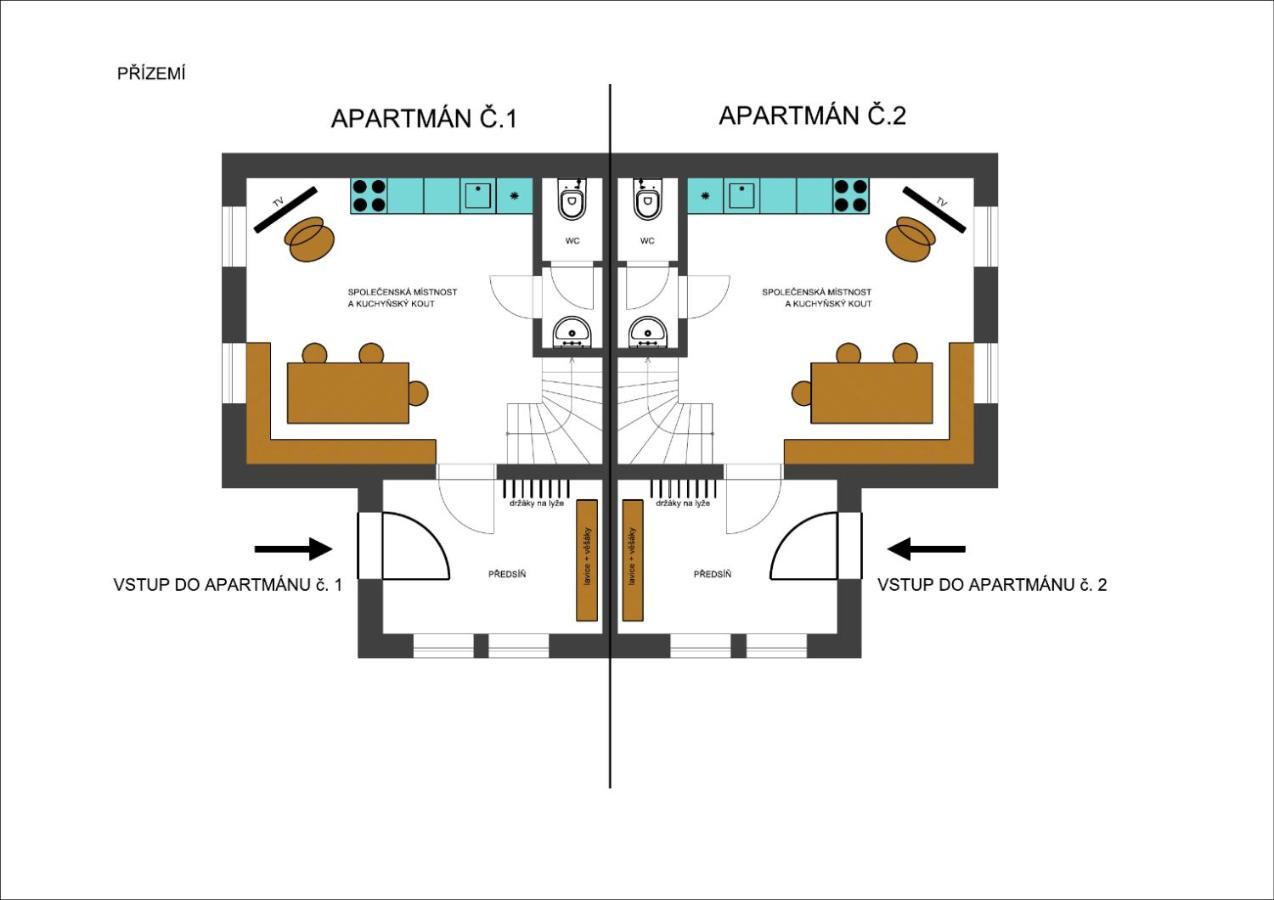 Apartmany Fiserka Rokytnice nad Jizerou Exterior foto